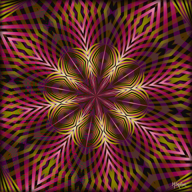 MikoArt-Liquid Gloss®-01/Series-80x80cm-0113 by MikoArt