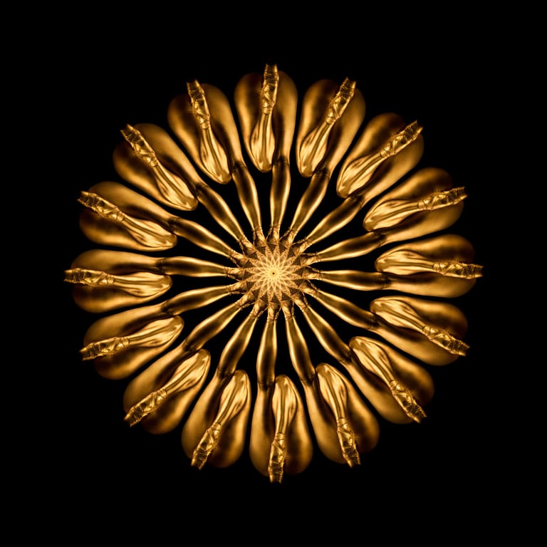 Fede Bianchi: Crafting Mandalas of Human Connection and Cosmic Reflection