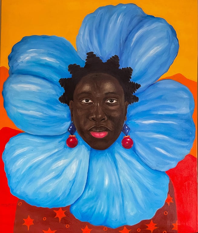 Petals of Becoming III by Faith Gbadero