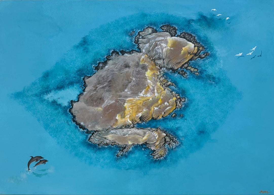 Snoopy Island, Fujairah by Nasha Maryam
