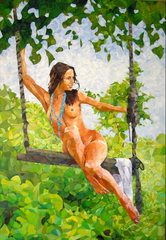 "DESNUDO DEL COLUMPIO" by Andrades