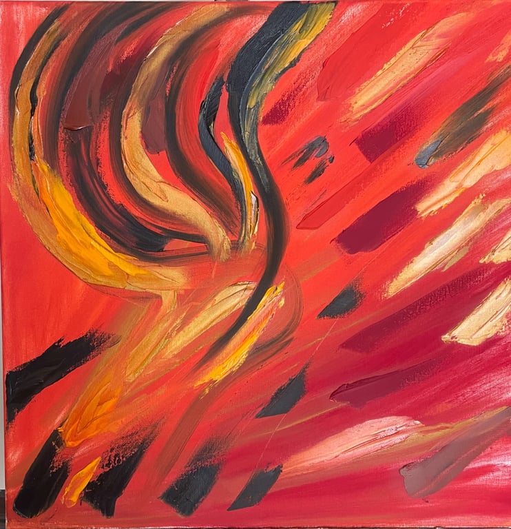 Burning Through  by Diana Arutyunyan