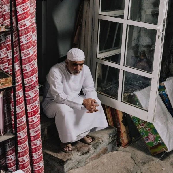 Portrait of conceptual artist Abdullah Al Saadi
