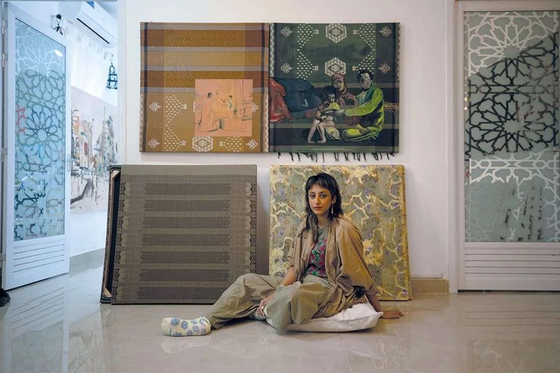 Painting from Seham by Almaha Jaralla