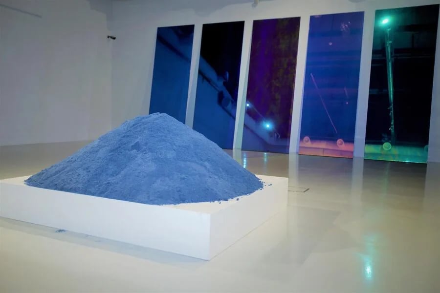 Rearranging the Riddle exhibition by Shaikha Al Mazrou