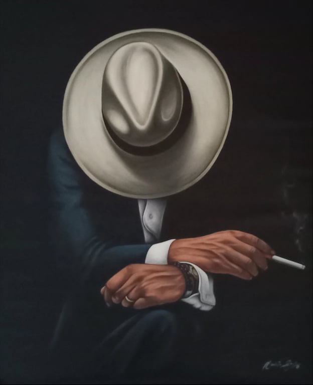 The Silence of a Man  by Macister Rodríguez 