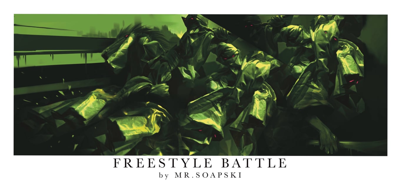 FREESTYLE BATTLE  by MR.SOAPSKI