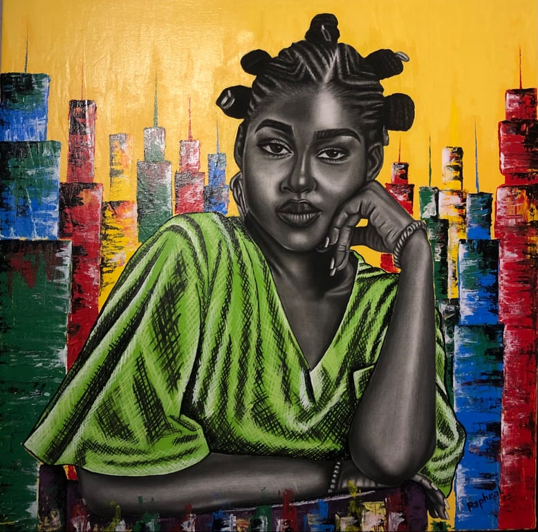 QUEEN OF THE CITY  by Rapheal Akano