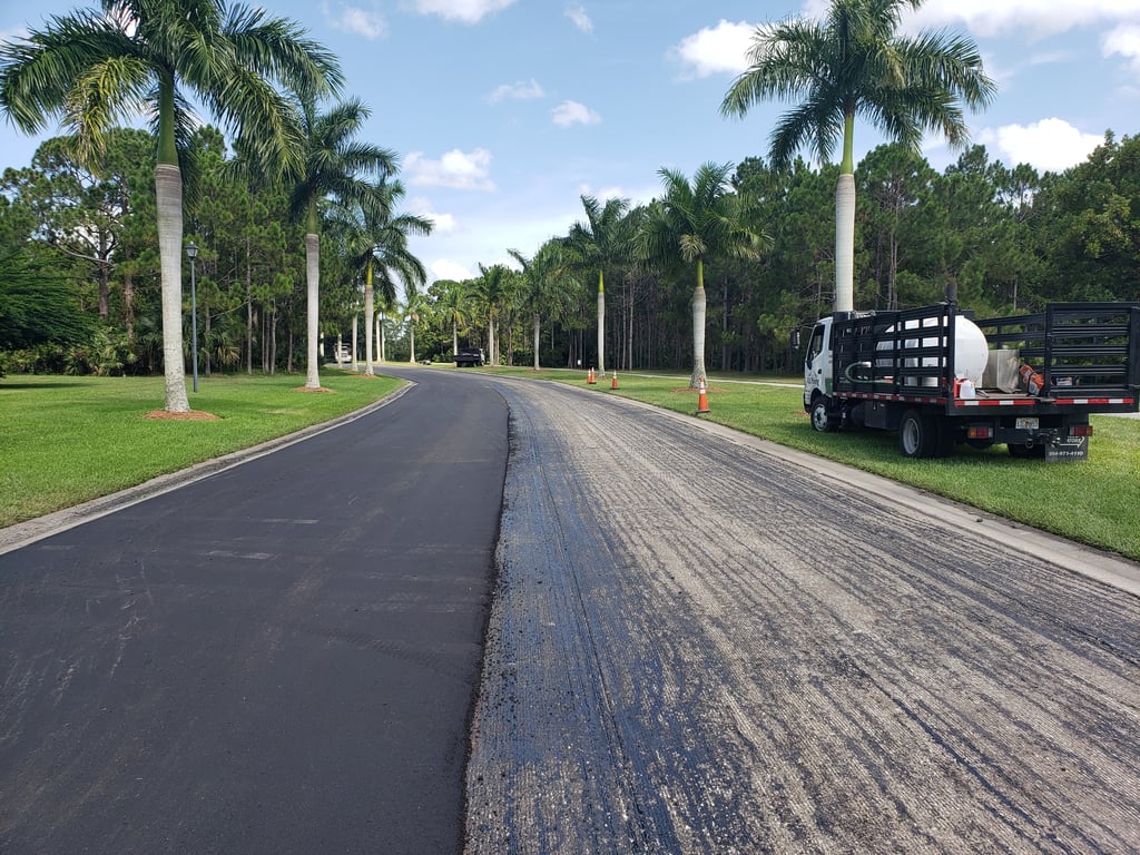 Asphalt Paving — included service item 1