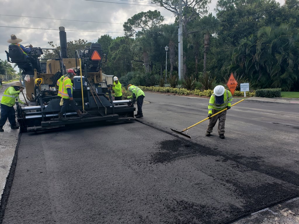Asphalt Paving — included service item 2