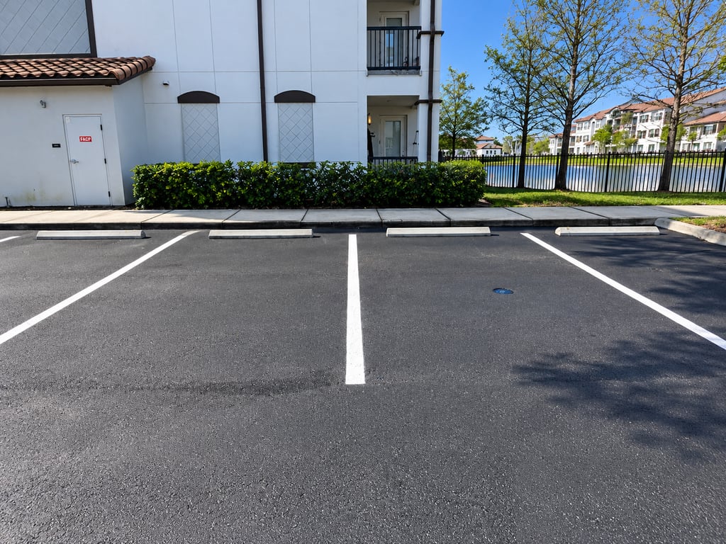 Asphalt Sealcoating Services — included service item 2