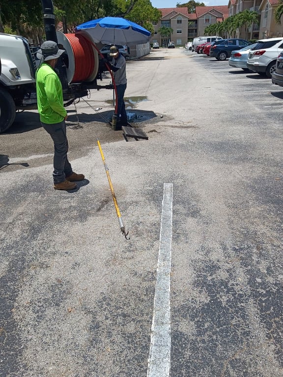 Drainage System Cleaning — included service item 1