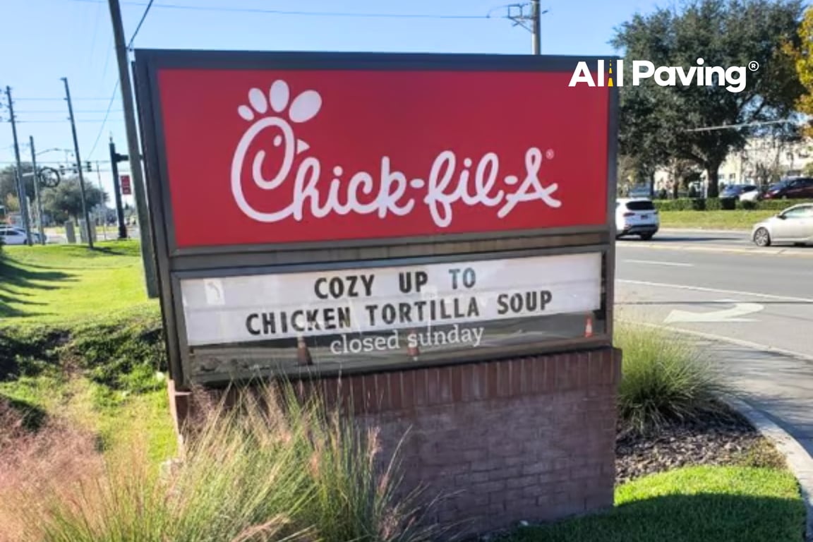 Chick Fil A Drain