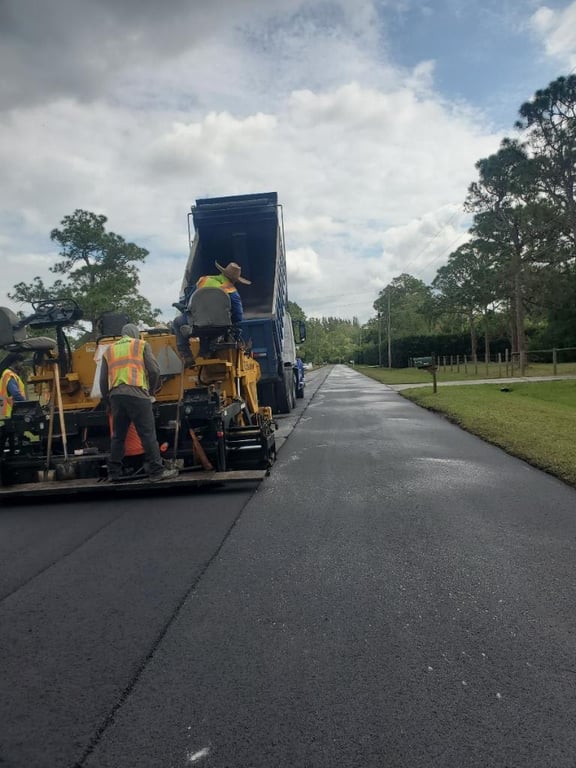 Asphalt Overlay Services — included service item 3