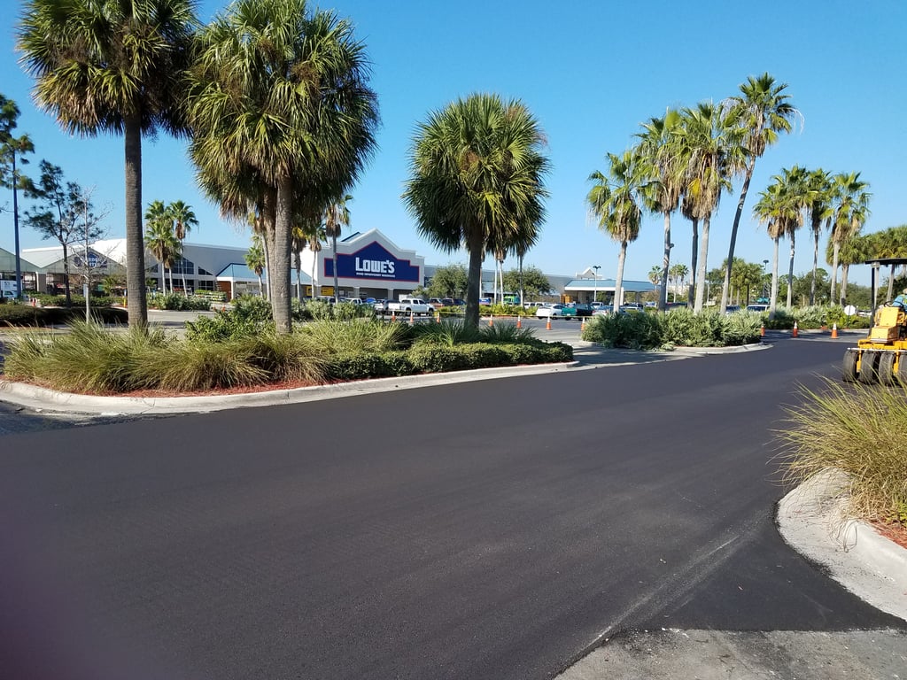 Asphalt Paving — included service item 4