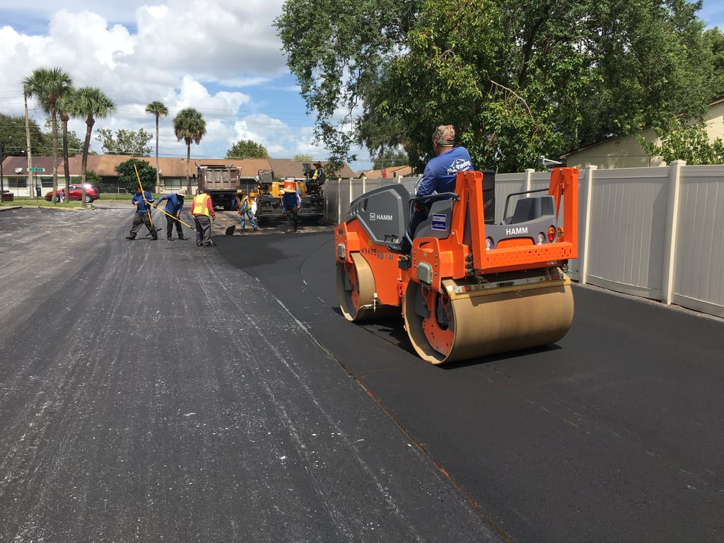 Paving work in Boca Raton, FL