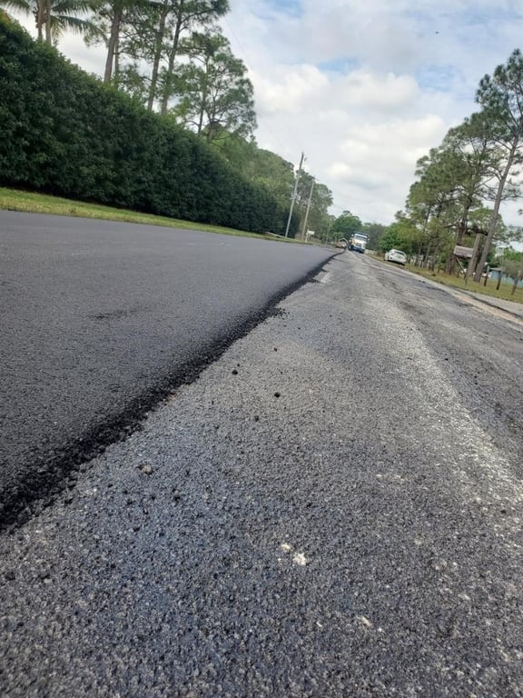 Asphalt Overlay Services — included service item 1