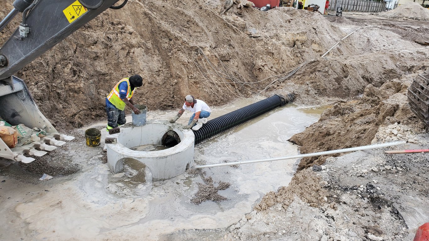 Drainage System Installation