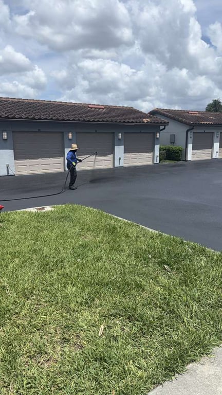 Asphalt Sealcoating Services — included service item 3
