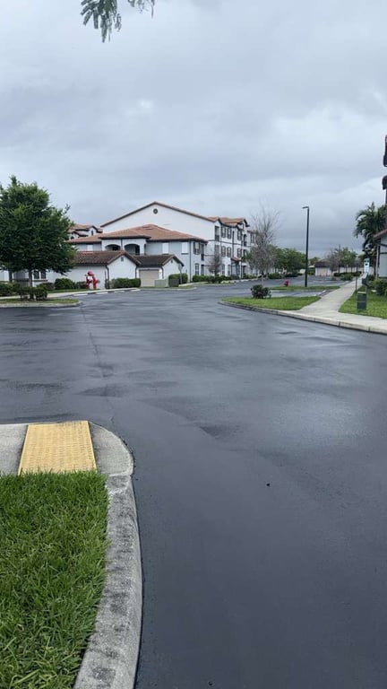 Asphalt Sealcoating Services — included service item 4