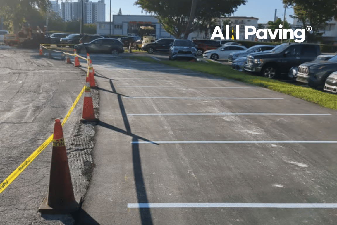 Milling and Paving Tampa project