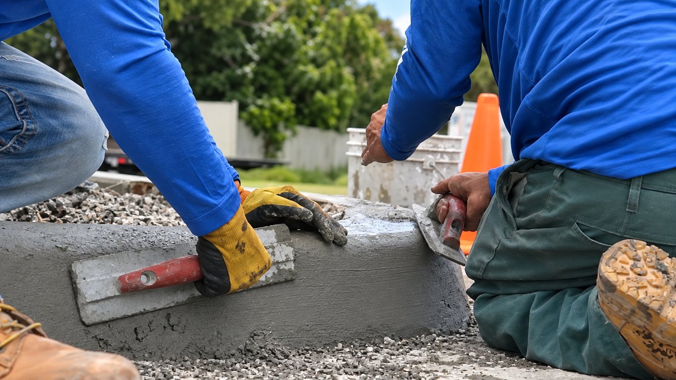 Concrete Curbing Services — included service item 4