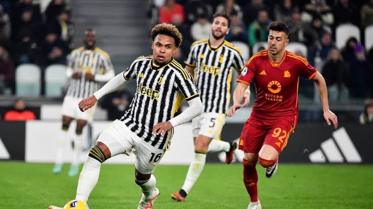 AS Rom gegen Juventus endete mit einem Unentschieden von 1:1