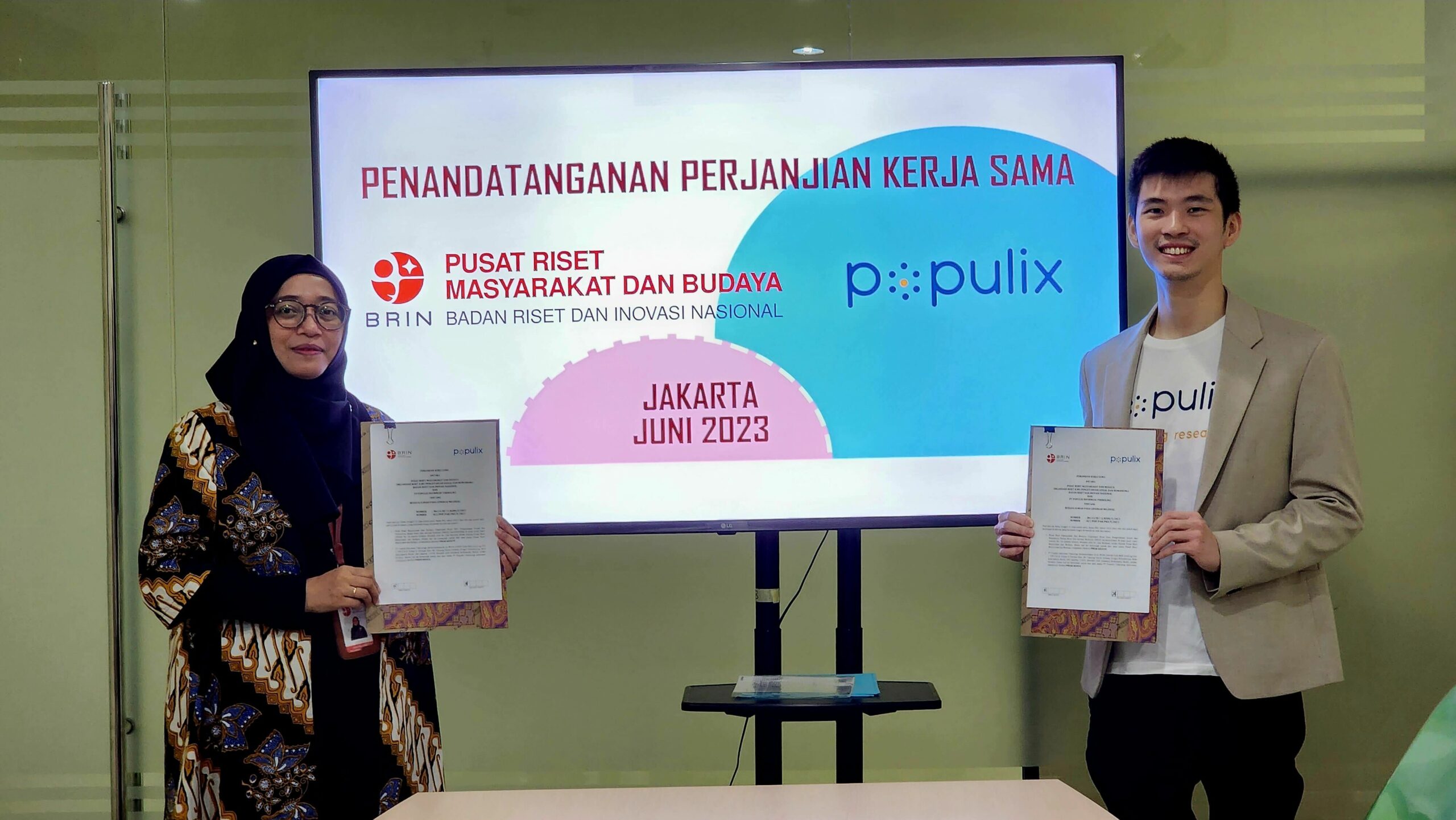 BRIN x Populix Menggali Budaya Para Milenial dan Gen Z