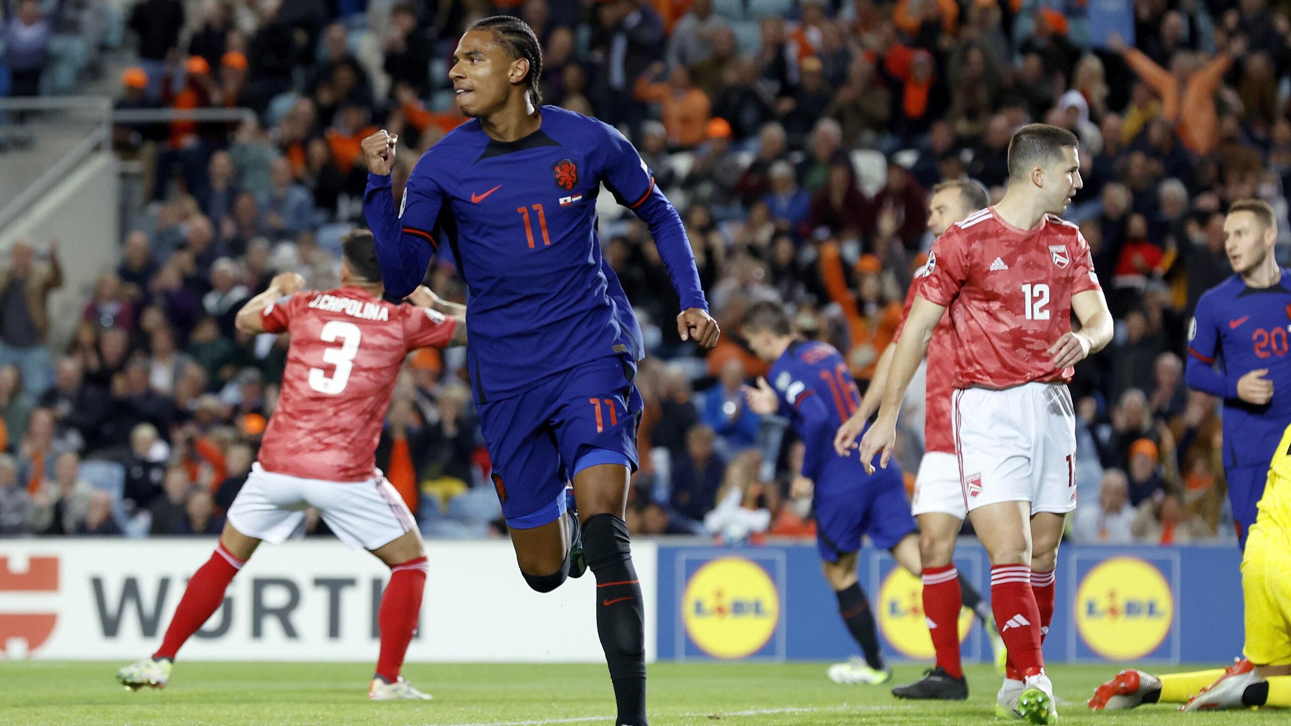 Gibraltar vs Belanda 0-6, Calvin Stengs Hattrick