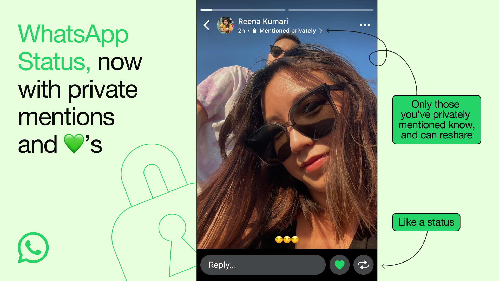 Mirip Instagram Story, Begini Cara Tag dan Repost Status WhatsApp