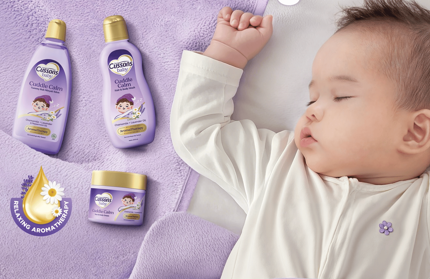 Cussons Baby Perluas Lini Produk lewat Peluncuran Cuddle Calm