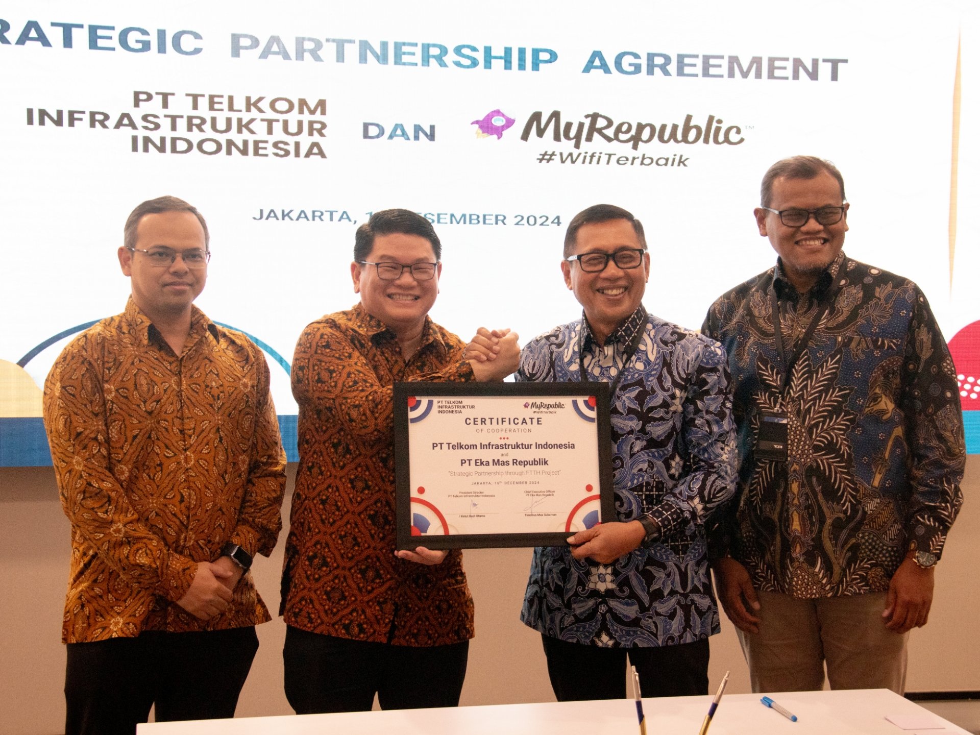 Perkuat Layanan Internet Fiber Myrepublic Gandeng Tif