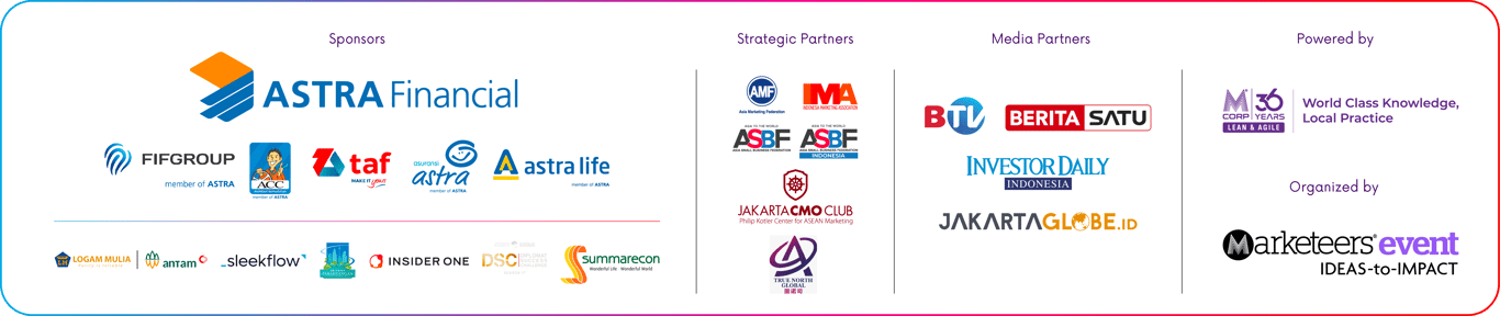 Sponsors Markplus Conference 2027