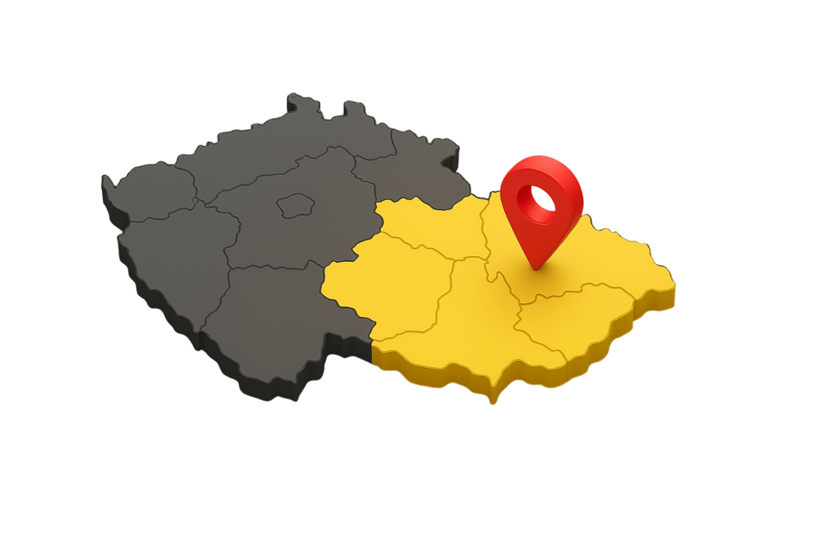 Oblast působení - Moravskoslezský kraj