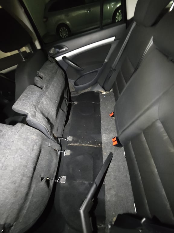 Before interior cleaning