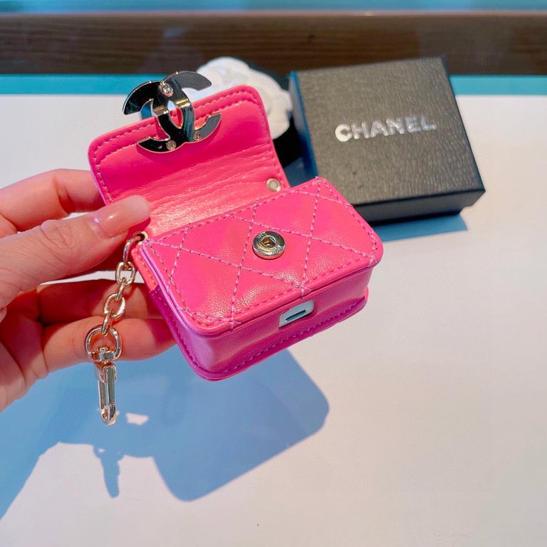 CHANEL MINI PINK BAG STYLE HEADPHONE BAG