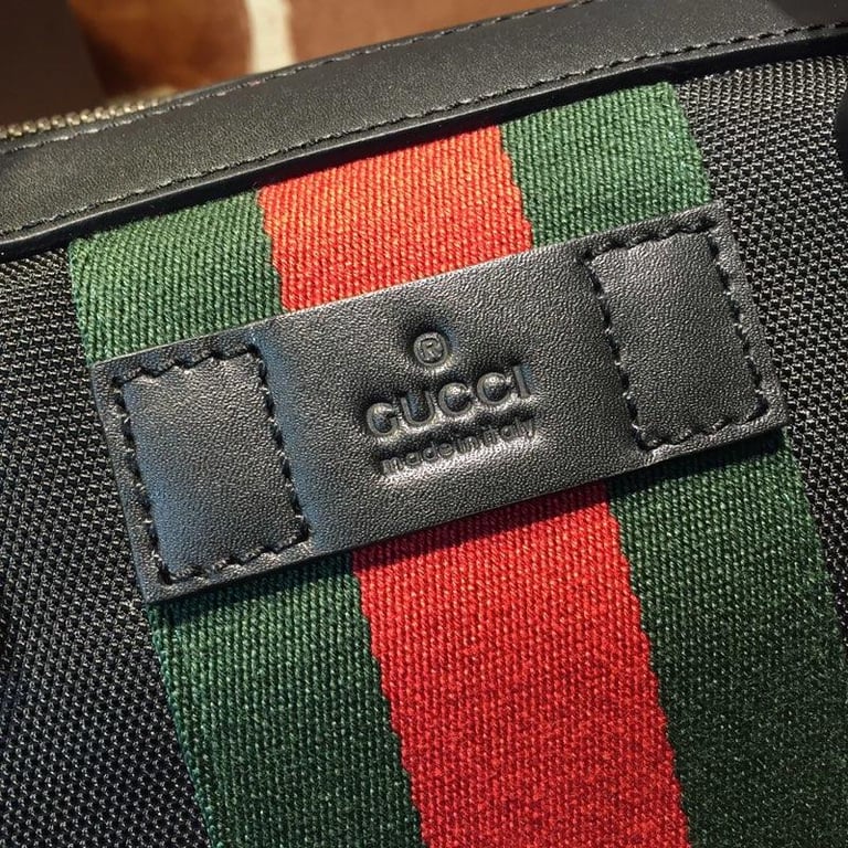 GUCCI MEN SUPREME BAG WEB BRIEFCASE