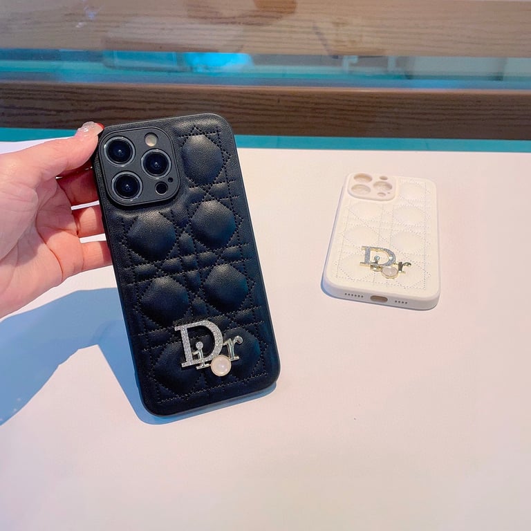 DIOR PRINCESS DIAMOND FLASH BLACK PHONE CASE