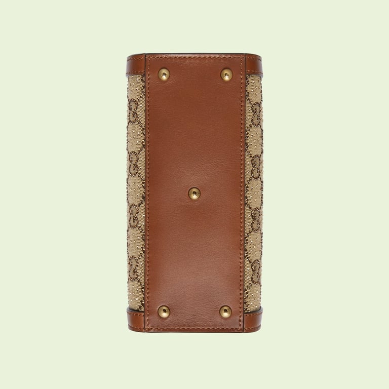 GUCCI DIANA MINI TOTE BAG CAMEL 20CM 707449 21HRG 2687 HIGH QUALITY