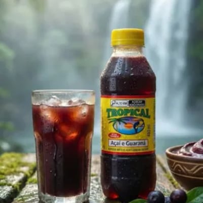 Suco de açaí com guaraná