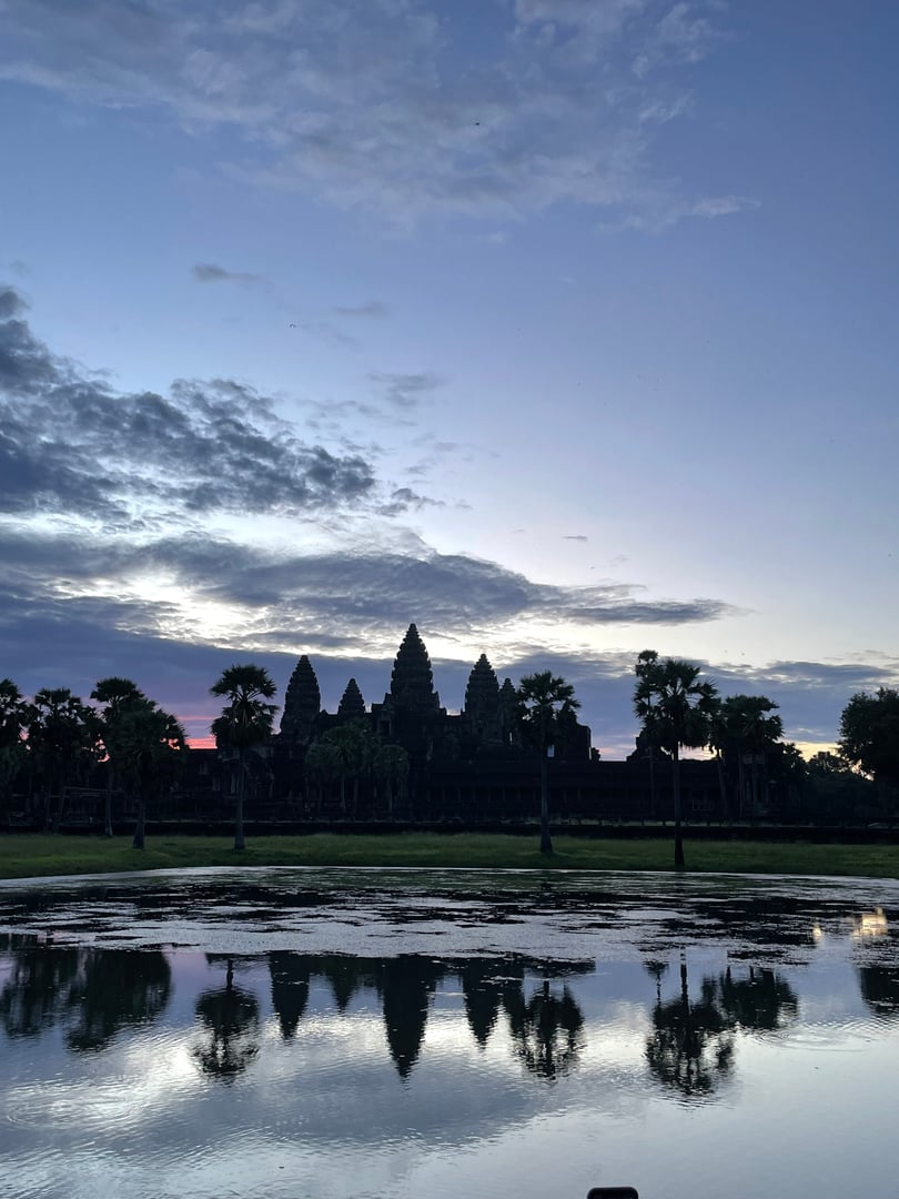 Angor Wat sunrise