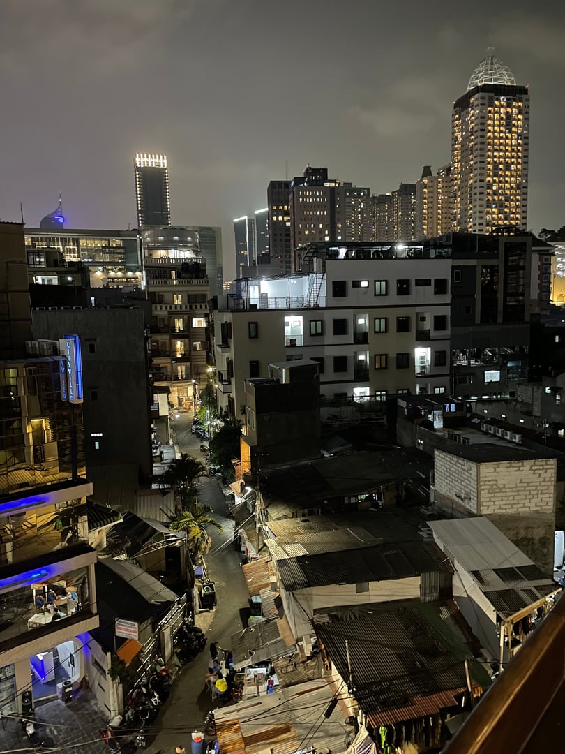 Jakarta hotel view