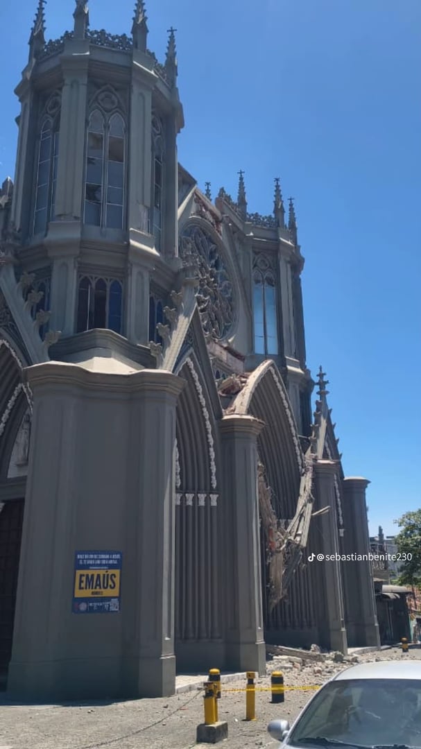 Daños del sismo en Pereira