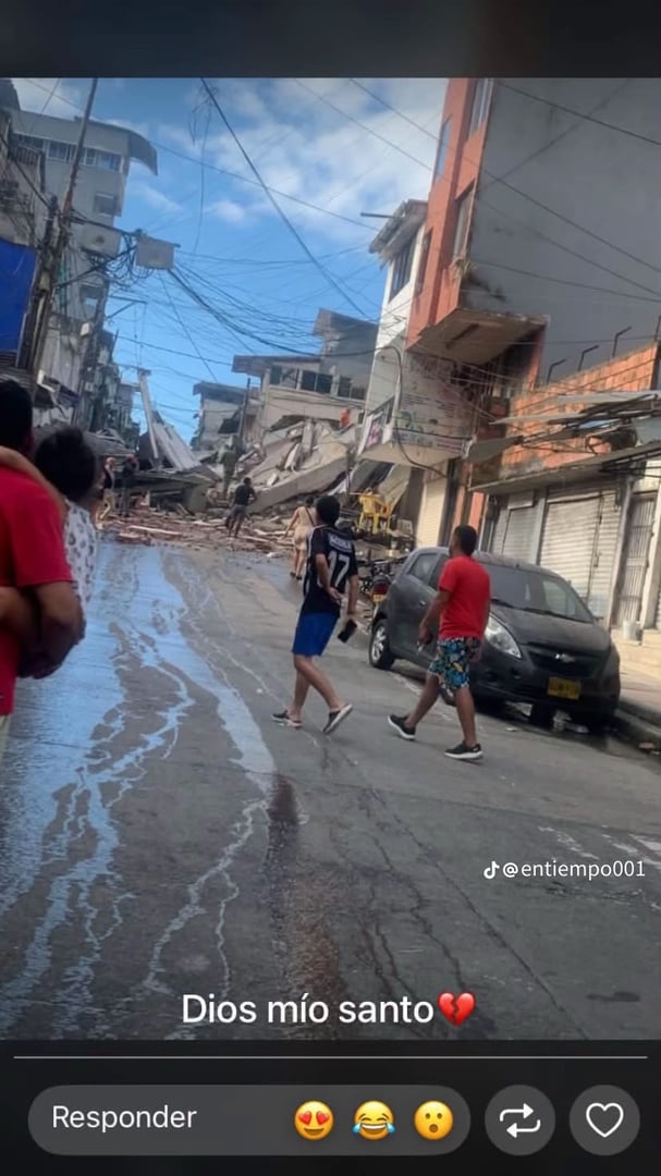 Daños del sismo en Buenaventura