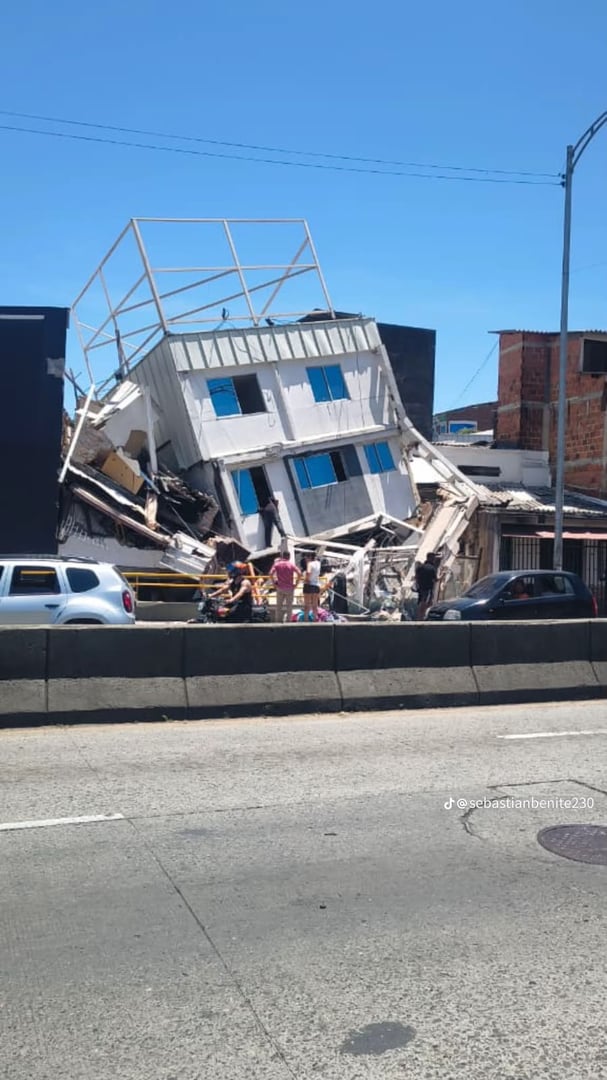 Daños del sismo en Pereira