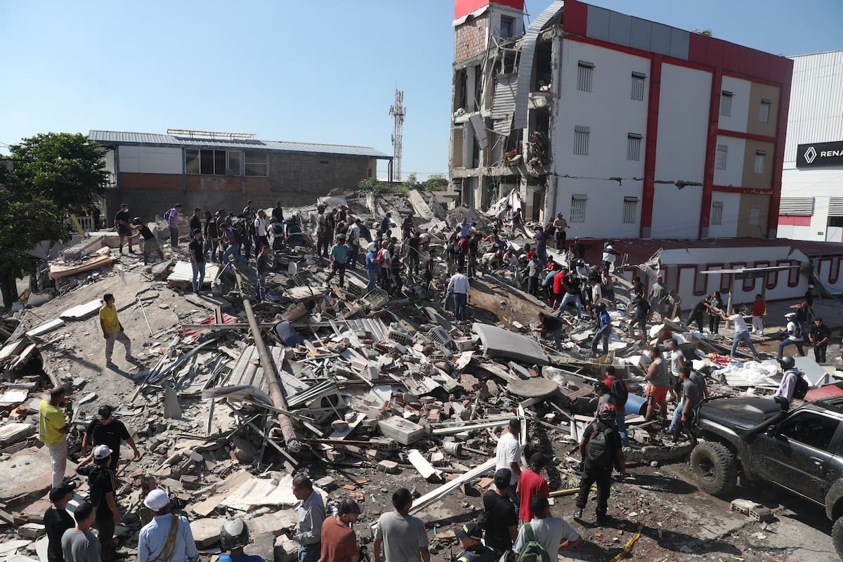 Daños del sismo en Pereira