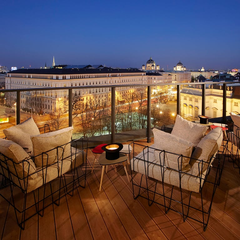 25hours Hotel at MuseumsQuartier