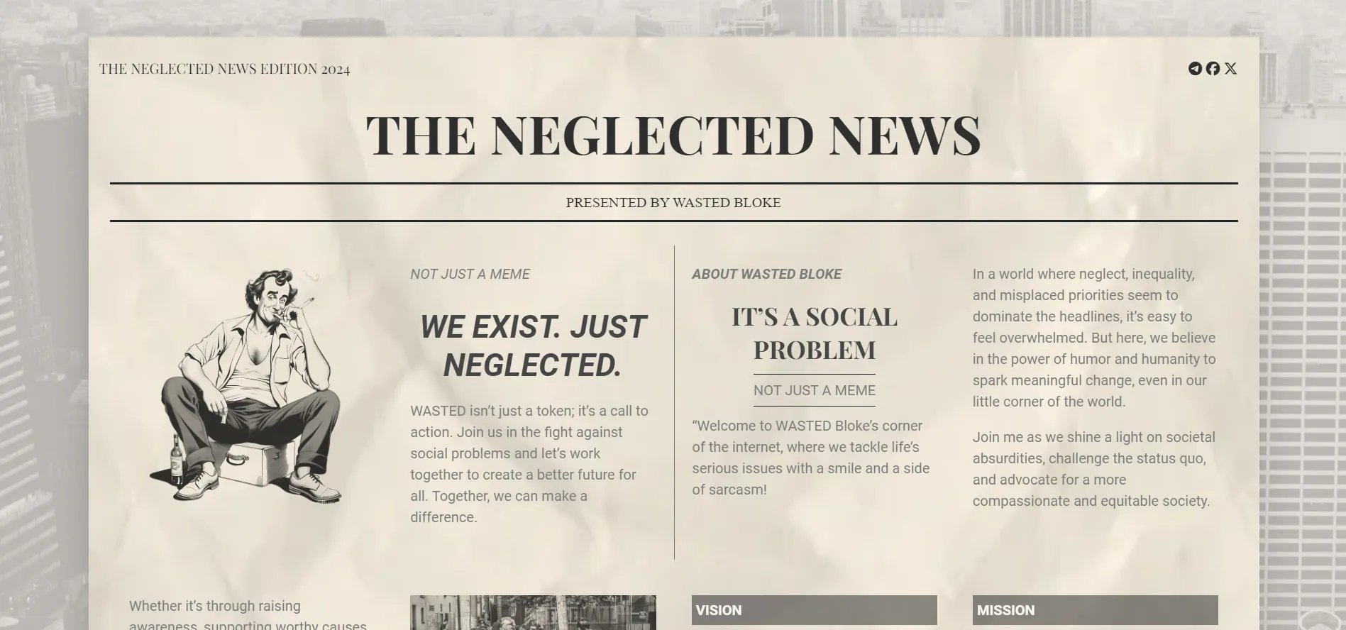 The Wasted Bloke project preview