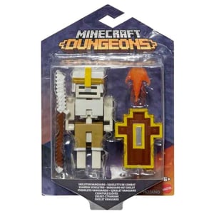 Minecraft Dungeons - Skeleton Vanguard Mini Action Figure, 8cm cover