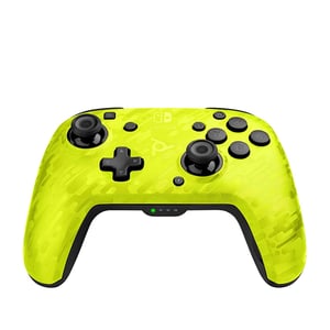 PDP Nintendo Switch Faceoff WIRELESS Controller - Camo Yellow cover